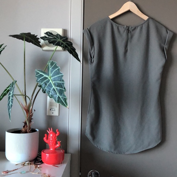 Sage Green Top - Picture 2 of 3